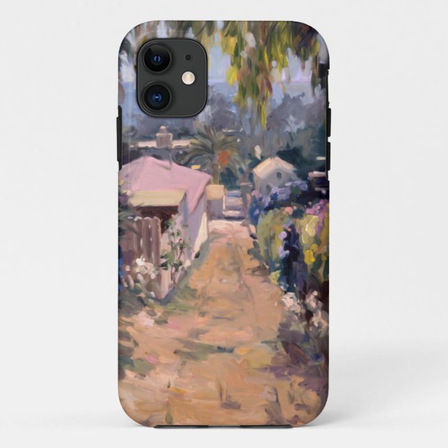 Capa Para iPhone 11 Caminho litoral (Verso)