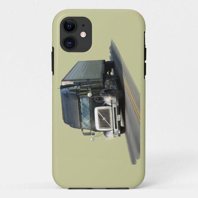 Capa Para iPhone 11 Caminhões Caminhões - Transporte pesado (Verso)