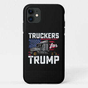 Capa Para iPhone 11 Caminhoneiros Para Eleição Presidencial Trump Vint