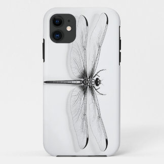 Capa Para iPhone 11 Camisa Dragonfly Metálica