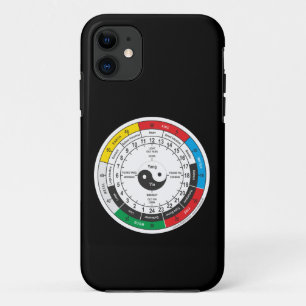 Capa Para iPhone 11 Camiseta Tradicional De Relógio De Medicina Chine