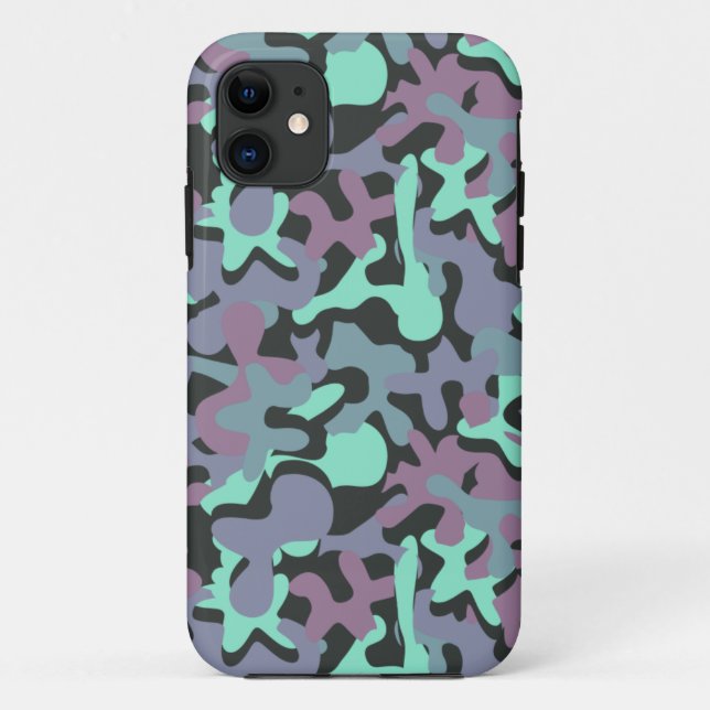 Capa Para iPhone 11 Camo Assinatura Frosting (Verso)