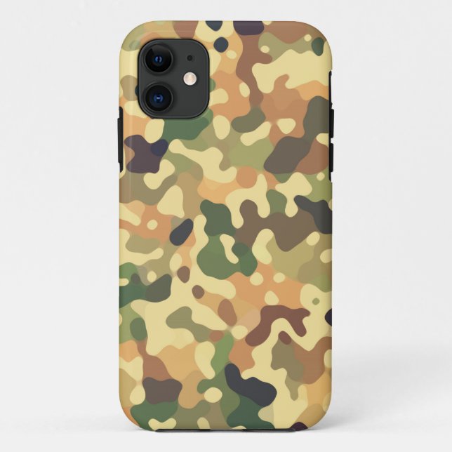 Capa Para iPhone 11 Camo Autumn (Verso)