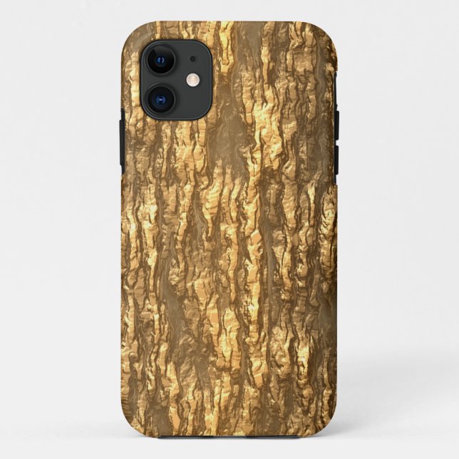 Capa Para iPhone 11 Camo - Latido Dourado (Verso)