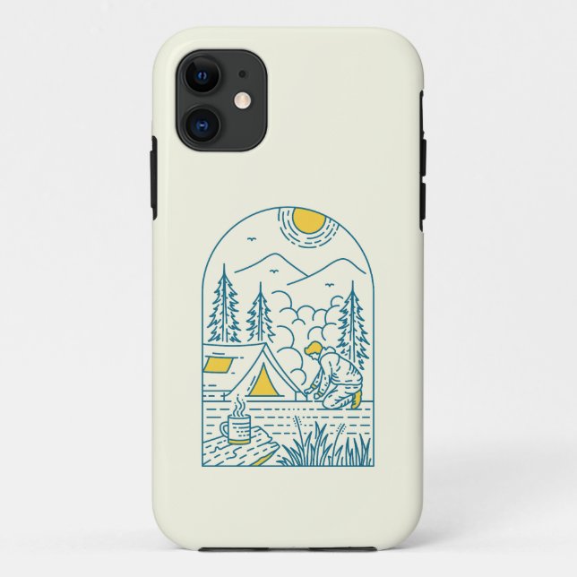 Capa Para iPhone 11 Camping Life 1 (Verso)