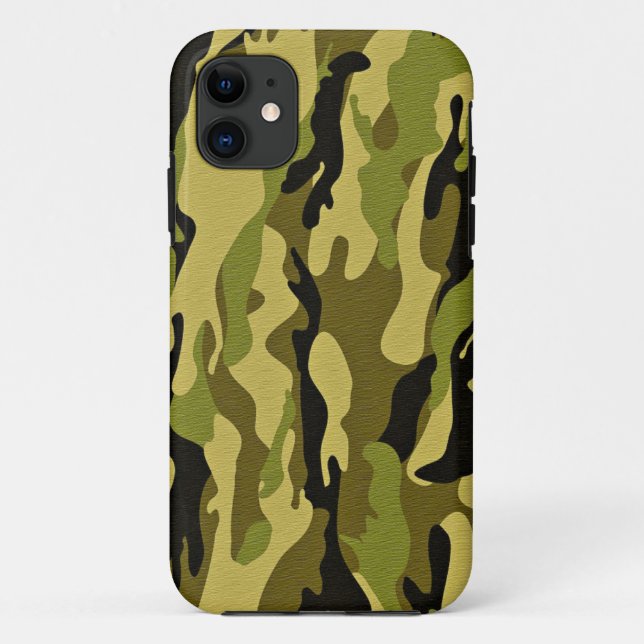 Capa Para iPhone 11 Camuflagem (Verso)