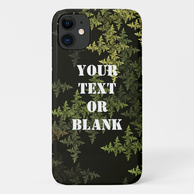 Capa Para iPhone 11 Camuflagem Fractal (Verso)