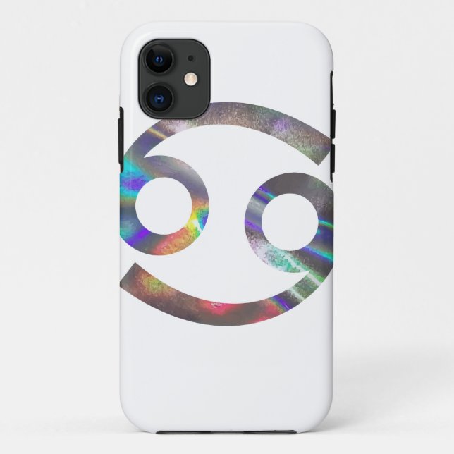 Capa Para iPhone 11 cancer holograma (Verso)