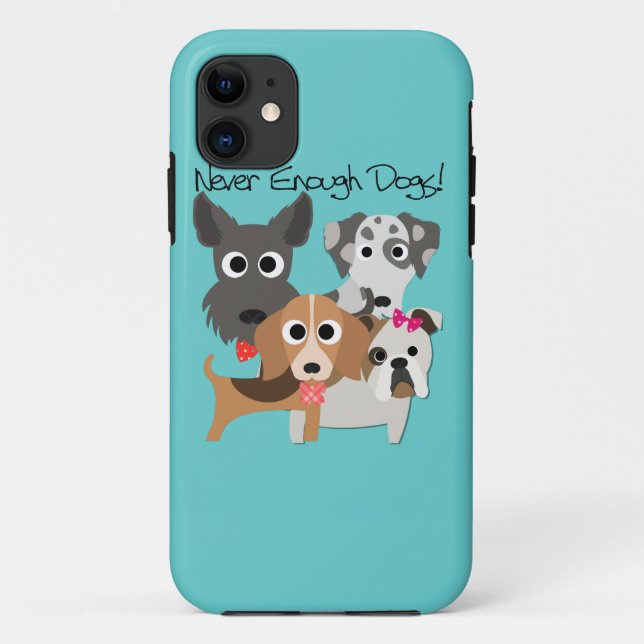 Capa Para iPhone 11 Caninos Nunca Suficientes (Verso)