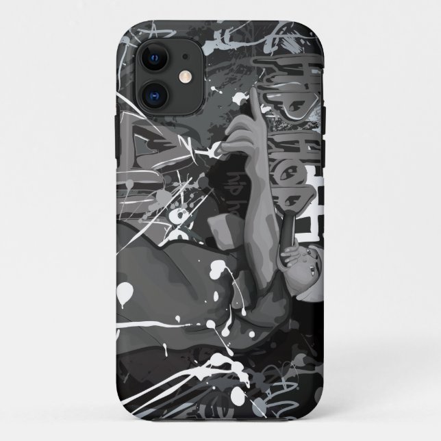 Capa Para iPhone 11 Cantor de Hip Hop Celebridade (Verso)