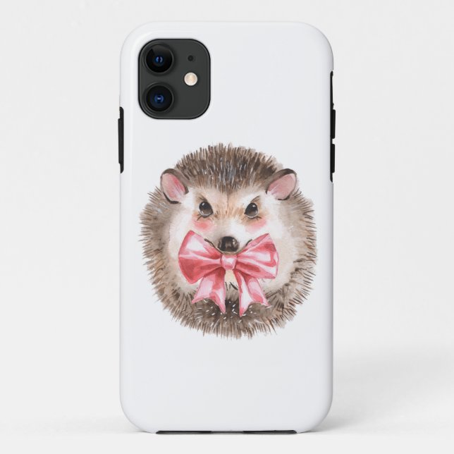 Capa Para iPhone 11 Cão e arco (Verso)
