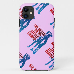 Capa Para iPhone 11 Cão pequeno, amigo grande