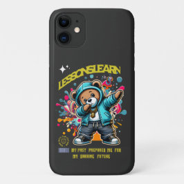 CAPA PARA iPhone 11 CAPA DE IPHONE 11 COM LIÇÕES FUTURAS DE DABBING