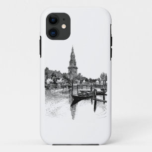 Capa Para iPhone 11 Capa de iPhone 11 com Vista da Via Fluvial de Cida