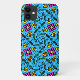 Capa Para iPhone 11 Capa de iPhone 11 Floral Abstrata