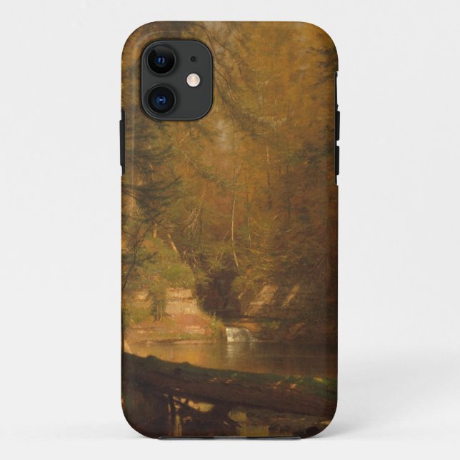 Capa Para iPhone 11 Capa de iPhone 11 - The Trout Pool (1870) Arte (Verso)