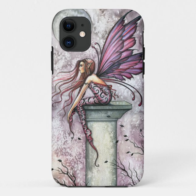 Capa Para iPhone 11 Capa de iPhone 5 Arte Fantasia de Fadas (Verso)