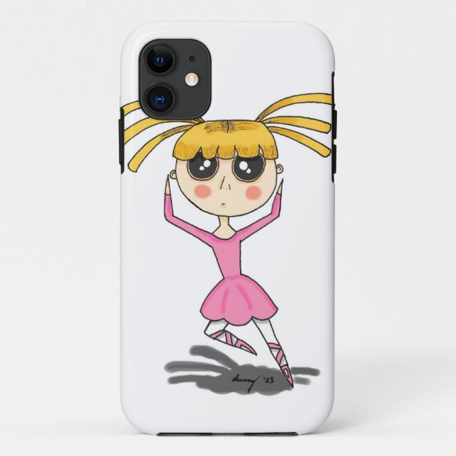 Capa Para iPhone 11 Capa de iPhone 5 Bailarina (Verso)