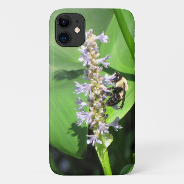 Capa Para iPhone 11 Capa de iPhone Abelha Bonita (Verso)