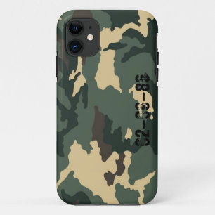 Capa Para iPhone 11 Capa de iPhone Camouflage Muster