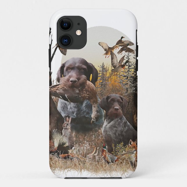 Capa Para iPhone 11 Capa de iPhone Case-Mate Pointer de Cabelo Raspado (Verso)