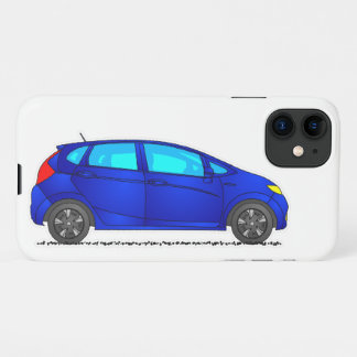 Capa Para iPhone 11 Capa de iPhone de Carro Azul, Veículo da Família