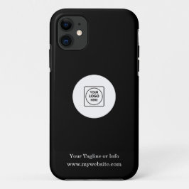 Capa Para iPhone 11 Capa de iphone de promoção de logotipo de negócios