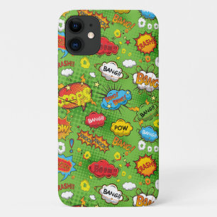 Capa Para iPhone 11 Capa de iPhone / iPad de Comic Book Fun
