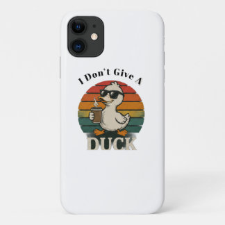 Capa Para iPhone 11 Capa de iPhone Pato Fofo – Design de Pato