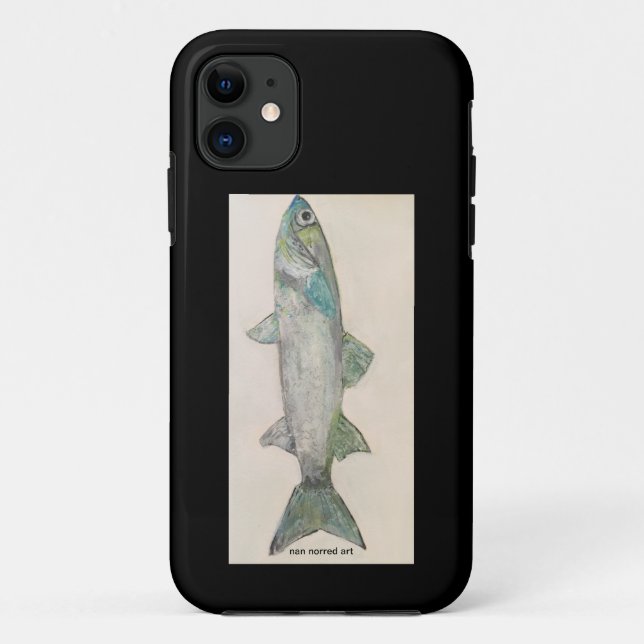 Capa Para iPhone 11 Capa de iPhone Peixe (Verso)