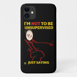Capa Para iPhone 11 capa de telefone engraçada iPhone 11 "NÃO SUPERV