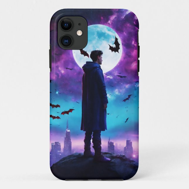 Capa Para iPhone 11 "capas de iphone do Gotham Guardian: Defenda seu d (Verso)