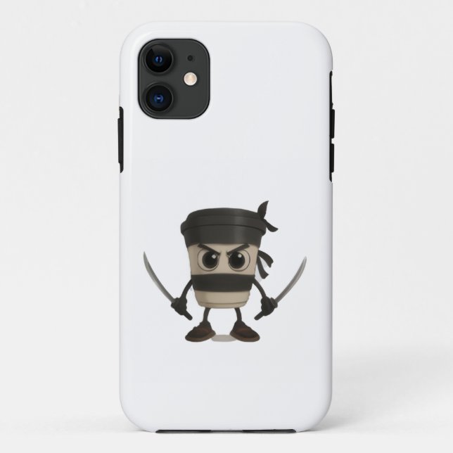 Capa Para iPhone 11 Cappuccino Assassino Funny Italian (Verso)