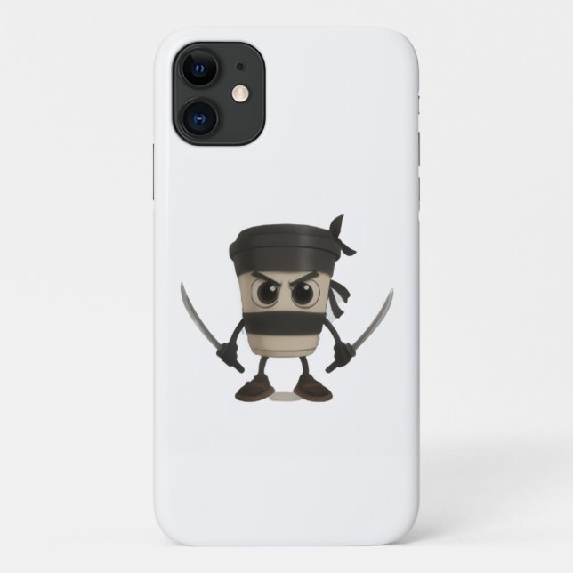 Capa Para iPhone 11 Cappuccino Assassino Funny Italian (Verso)