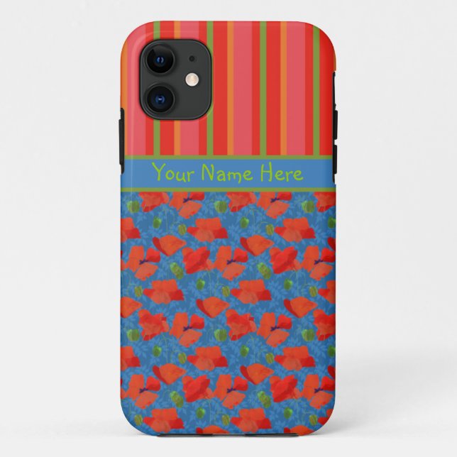 Capa Para iPhone 11 Cápsulas escarlatadas e estrias iPhone 5/5s (Verso)