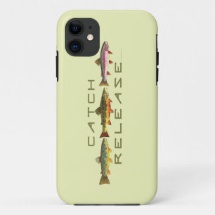 Capa Para iPhone 11 Captura & liberação de pesca da truta