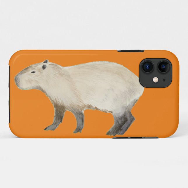 Capa Para iPhone 11 Capybara Case-Mate capa de iPhone (Verso (horizontal))