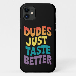 Capa Para iPhone 11 Cara, apenas prove melhor o Orgulho gay