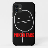 Cara de póquer - caixa preta do iPhone 5