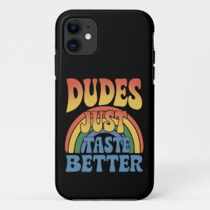 Capa Para iPhone 11 Cara, Prove Melhor O Orgulho gay Rainbow Vintage