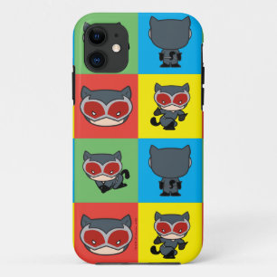 Capa Para iPhone 11 Caractere de Mulher-Chibi Poses