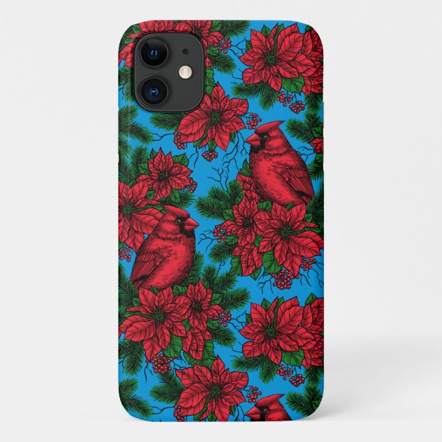 Capa Para iPhone 11 Cardeais (Verso)