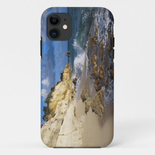 Capa Para iPhone 11 Caribe, St. Martin, Falésias na praia de Cupecoy