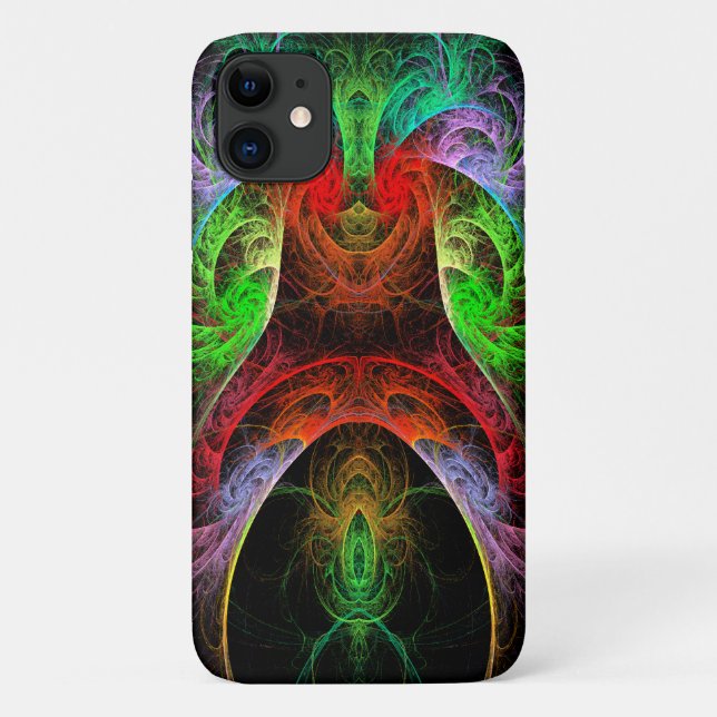 Capa Para iPhone 11 Carnaval Abstrato Art (Verso)
