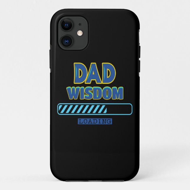 Capa Para iPhone 11 Carregamento de Sabedoria do pai (Verso)