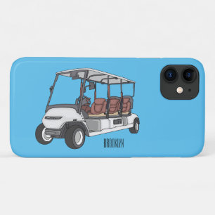 Capa Para iPhone 11 Carrinho de golfe / desenho animado de buggy de go