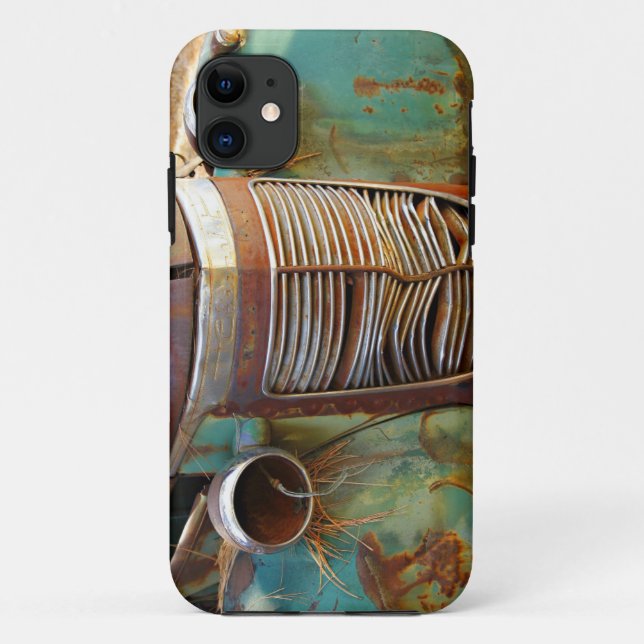 Capa Para iPhone 11 Carro antigo (Verso)