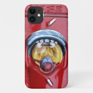 Capa Para iPhone 11 Carro de corrida para brinquedos da Red Vintage