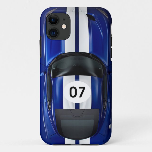 Capa Para iPhone 11 Carro desportivo 07 (Verso)