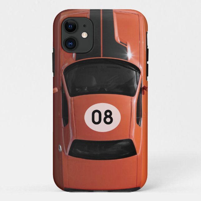 Capa Para iPhone 11 Carro desportivo 08 (Verso)